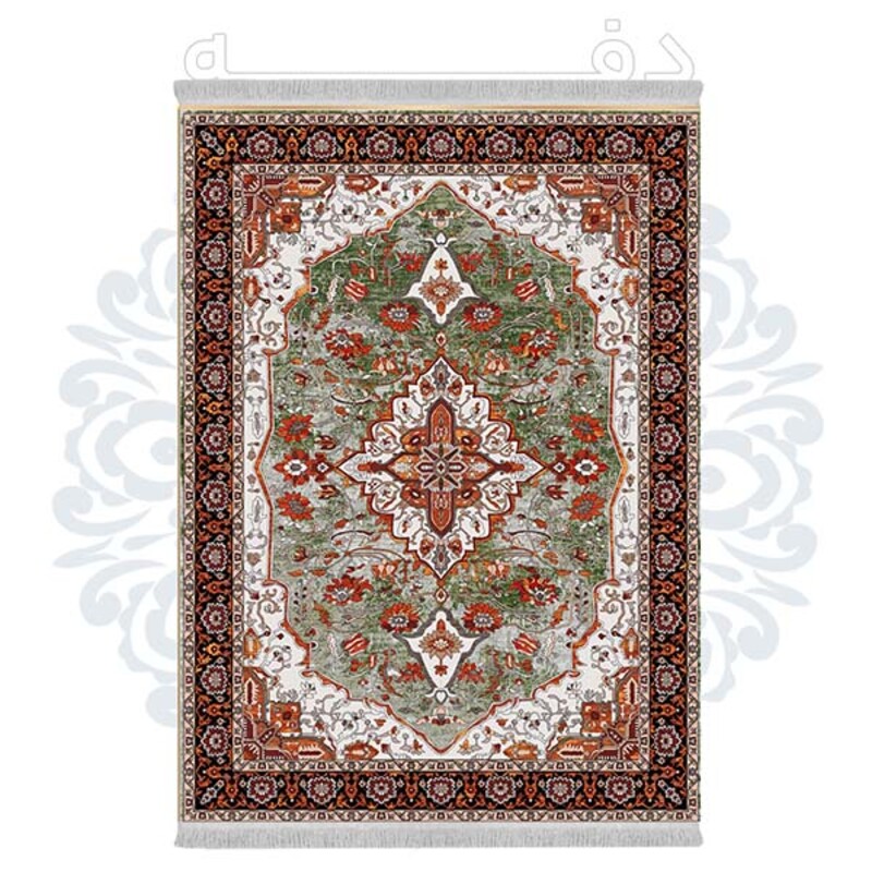 فرشینه دفه از جنس پارچه شانل ترک طرح فانتزی کد TM 356