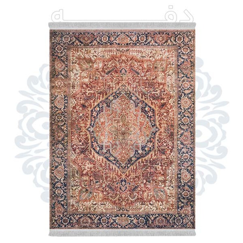 فرشینه دفه از جنس پارچه شانل ترک طرح فانتزی کد TM 391