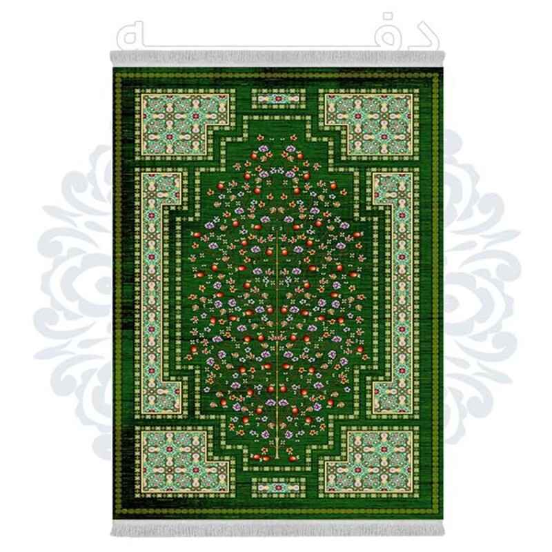 فرشینه دفه از جنس پارچه شانل ترک طرح فانتزی کد TM 397