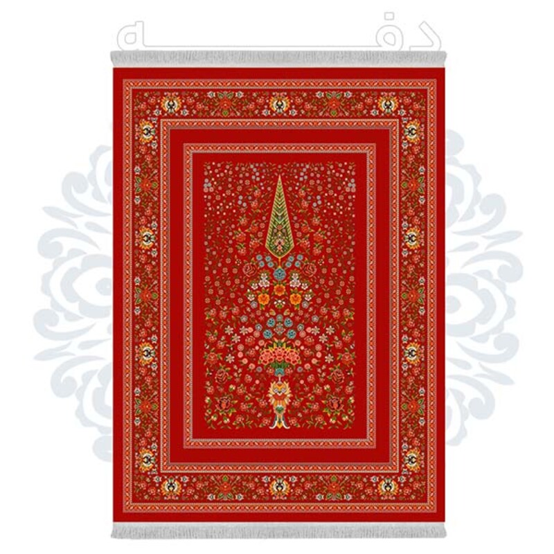 فرشینه دفه از جنس پارچه شانل ترک طرح فانتزی کد TM 399