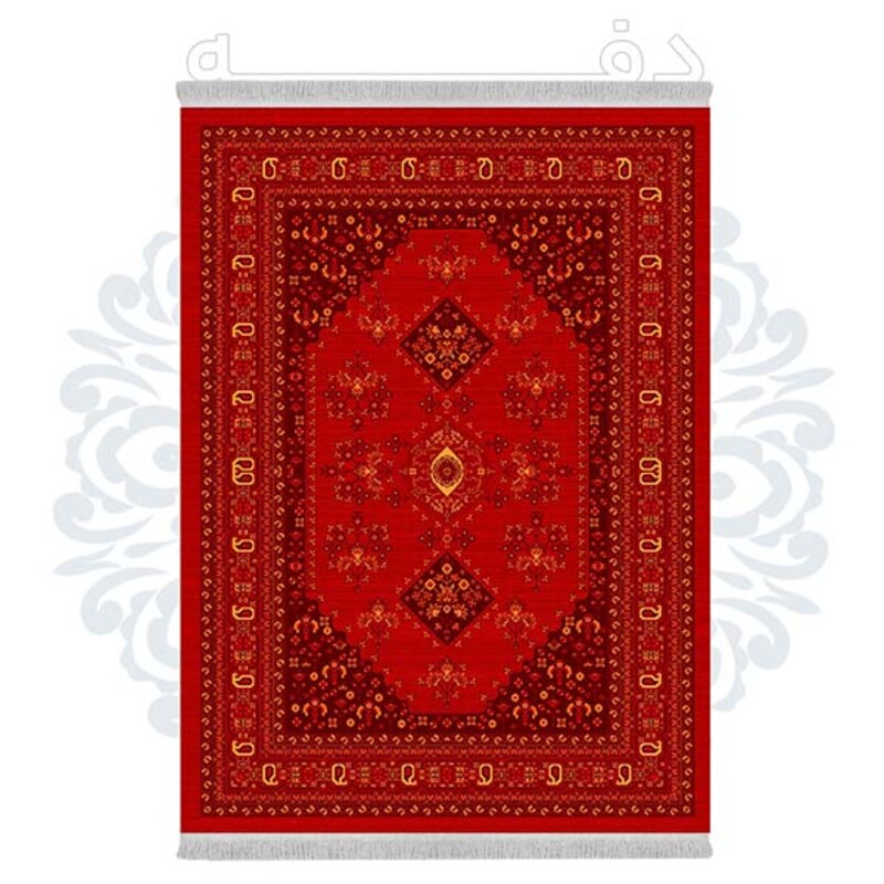 فرشینه دفه از جنس پارچه شانل ترک طرح فانتزی کد TM 402