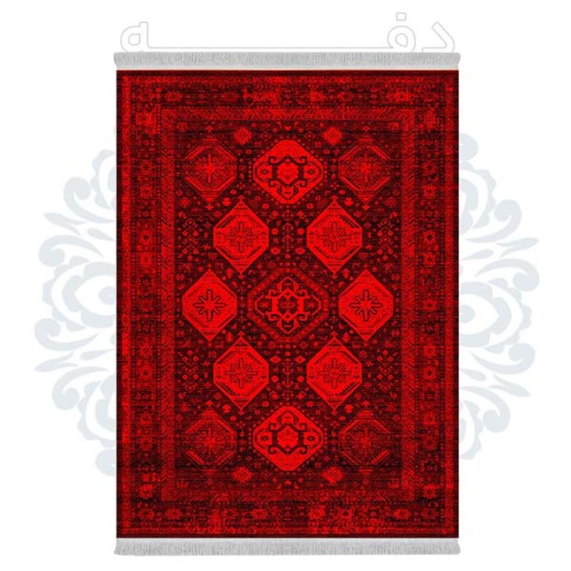 فرشینه دفه از جنس پارچه شانل ترک طرح فانتزی کد TM 406