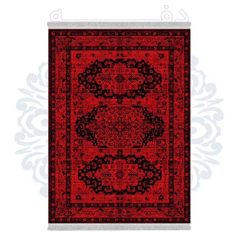 فرشینه دفه از جنس پارچه شانل ترک طرح فانتزی کد TM 423