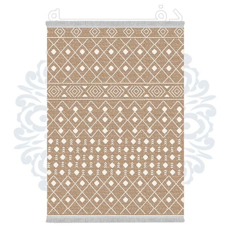 فرشینه دفه از جنس پارچه شانل ترک طرح فانتزی کد TM 426