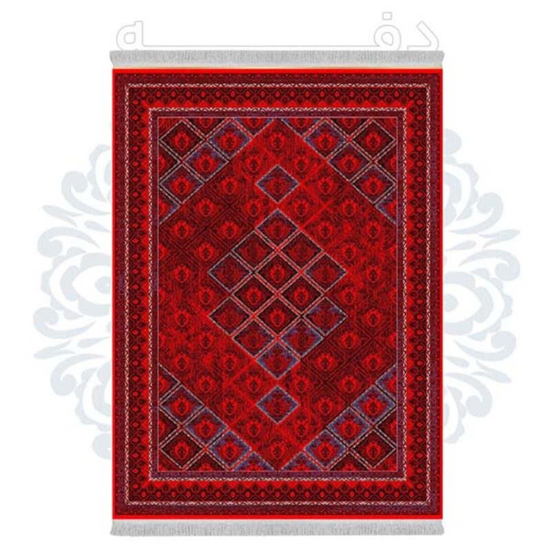 فرشینه دفه از جنس پارچه شانل ترک طرح فانتزی کد TM 429