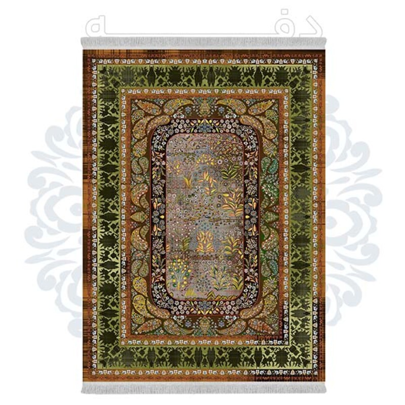 فرشینه دفه از جنس پارچه شانل ترک طرح فانتزی کد TM 434