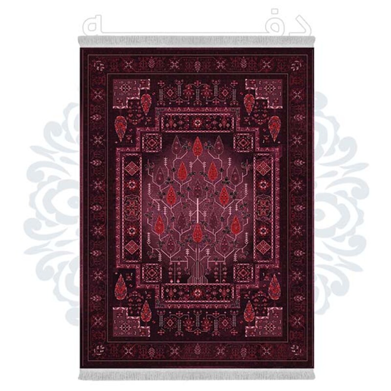 فرشینه دفه از جنس پارچه شانل ترک طرح فانتزی کد TM 435