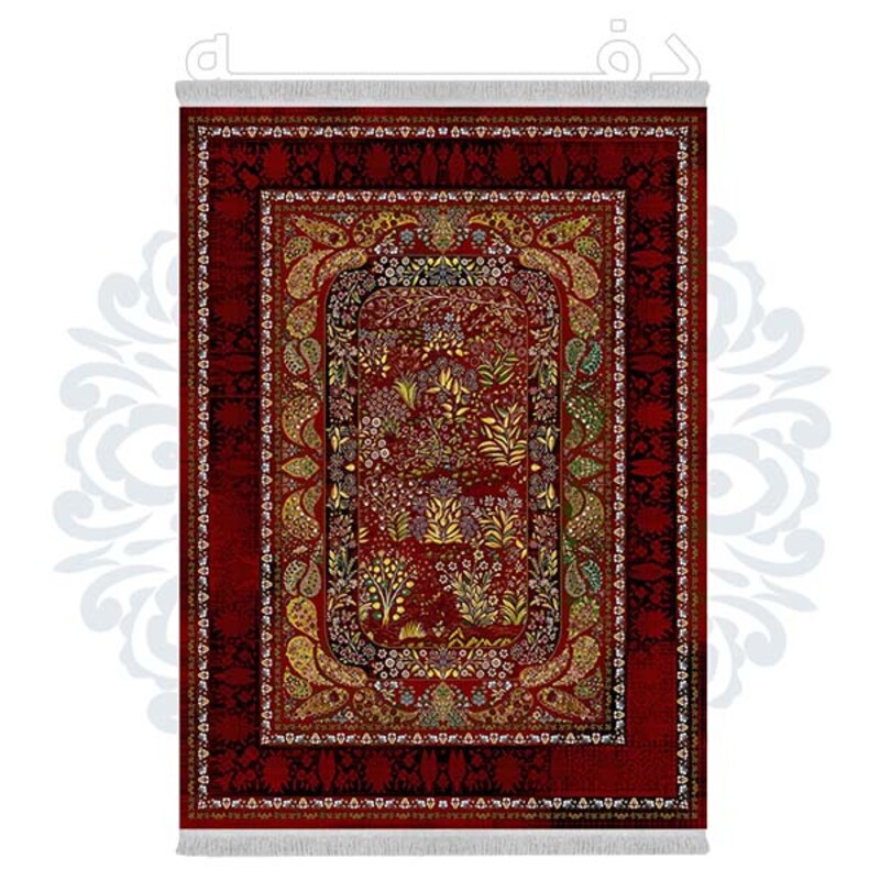 فرشینه دفه از جنس پارچه شانل ترک طرح فانتزی کد TM 439