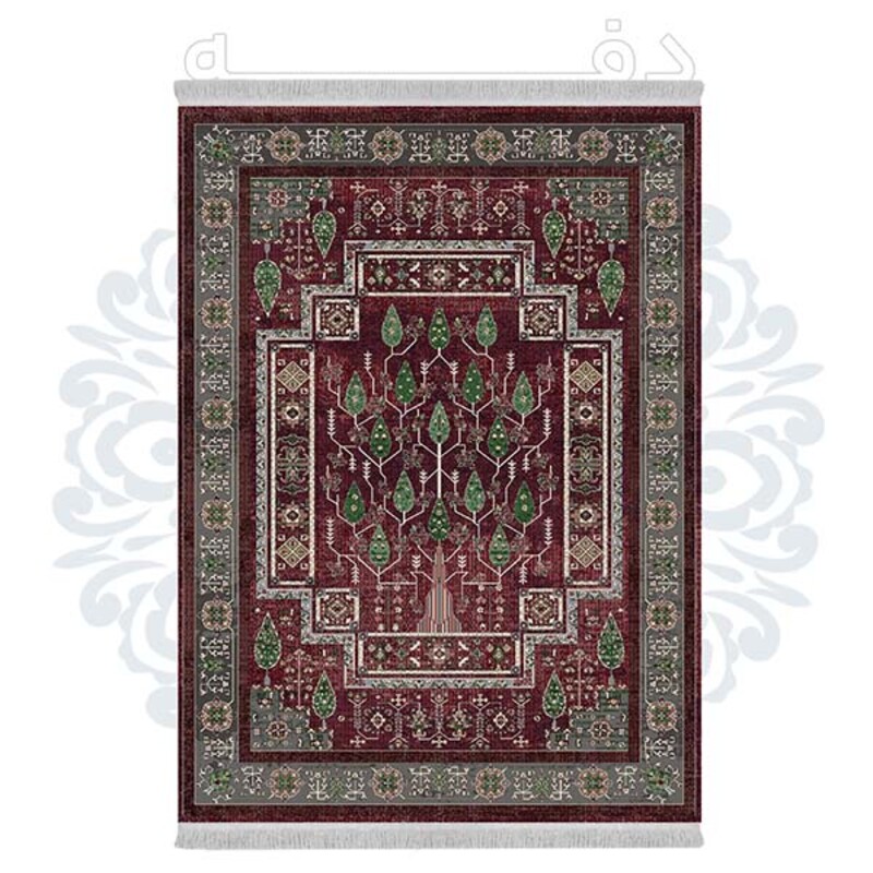 فرشینه دفه از جنس پارچه شانل ترک طرح فانتزی کد TM 441