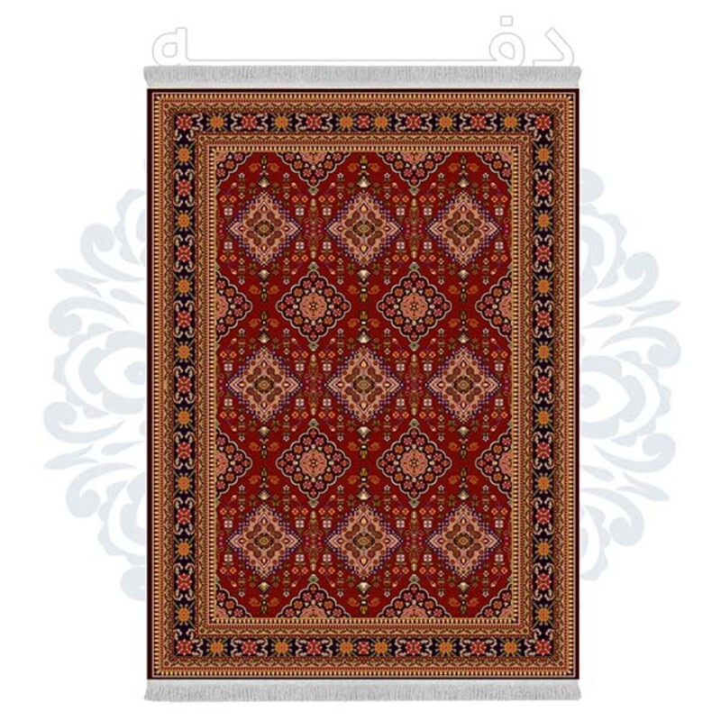 فرشینه دفه از جنس پارچه شانل ترک طرح فانتزی کد TM 447