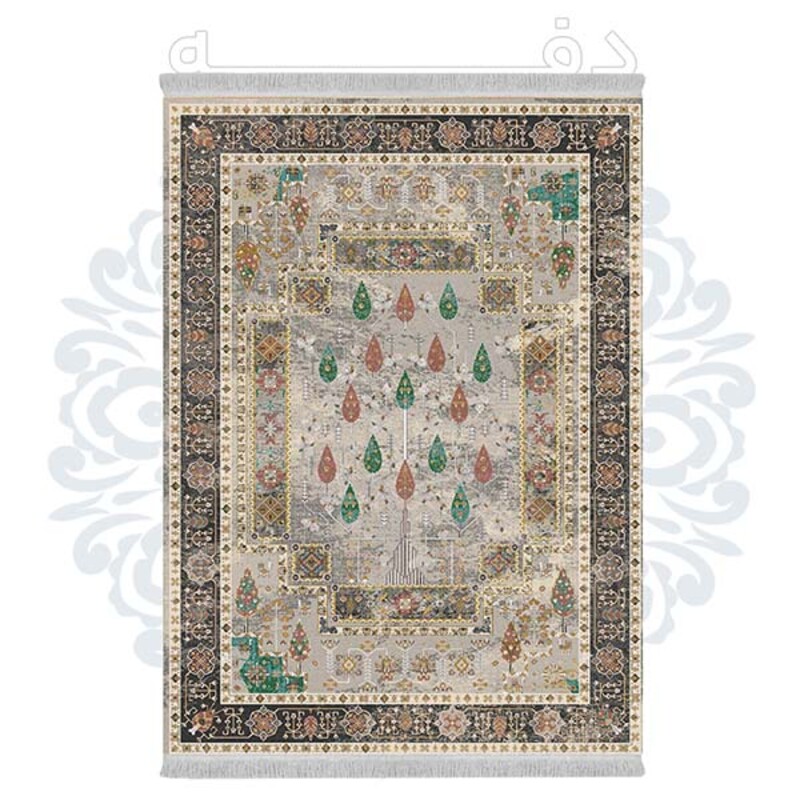 فرشینه دفه از جنس پارچه شانل ترک طرح فانتزی کد TM 450