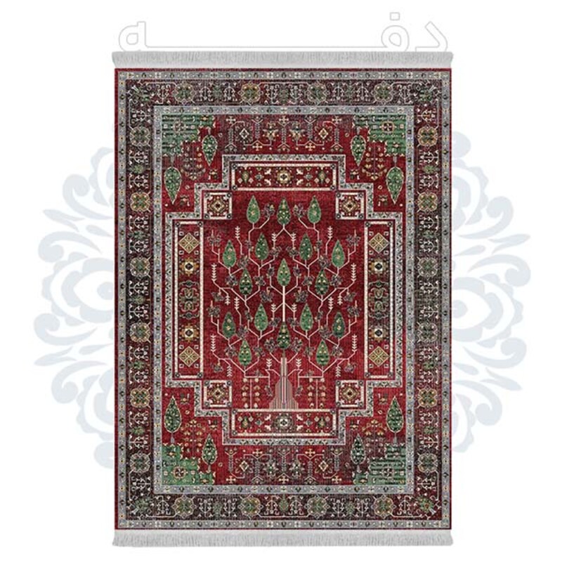 فرشینه دفه از جنس پارچه شانل ترک طرح فانتزی کد TM 455