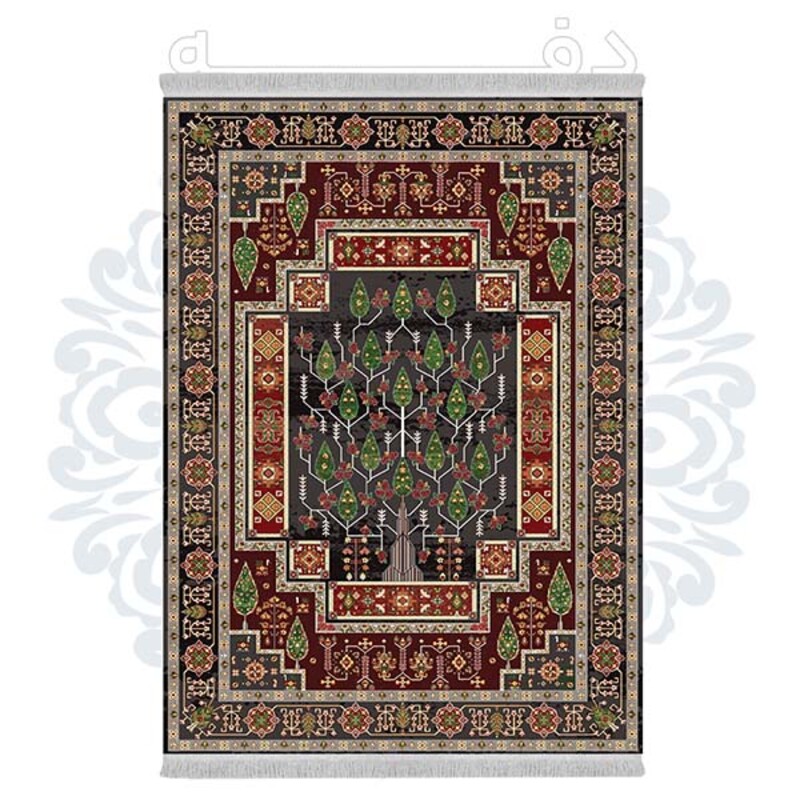 فرشینه دفه از جنس پارچه شانل ترک طرح فانتزی کد TM 457