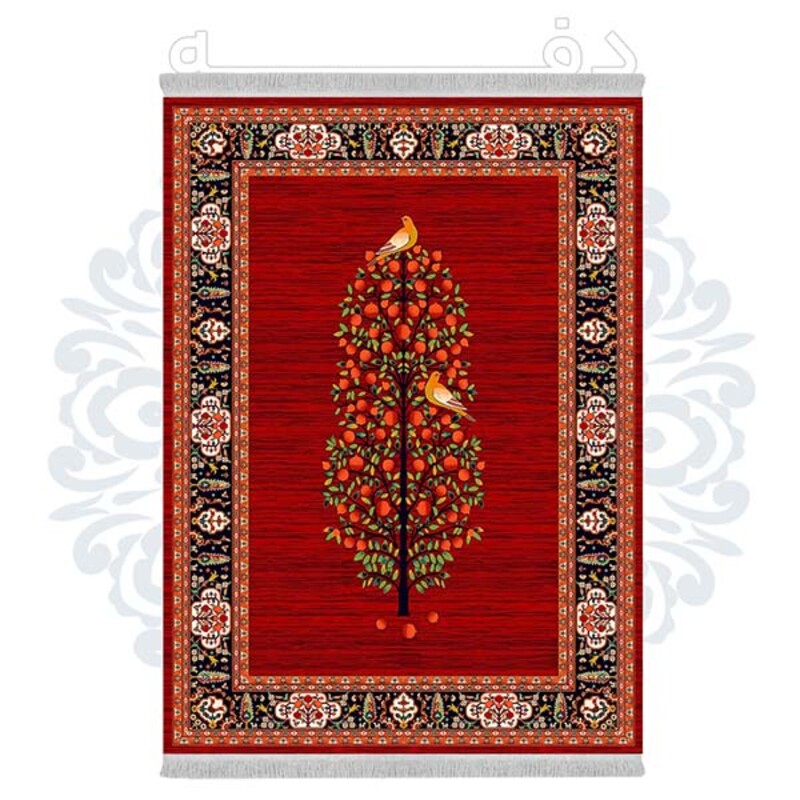 فرشینه دفه از جنس پارچه شانل ترک طرح فانتزی کد TM 458