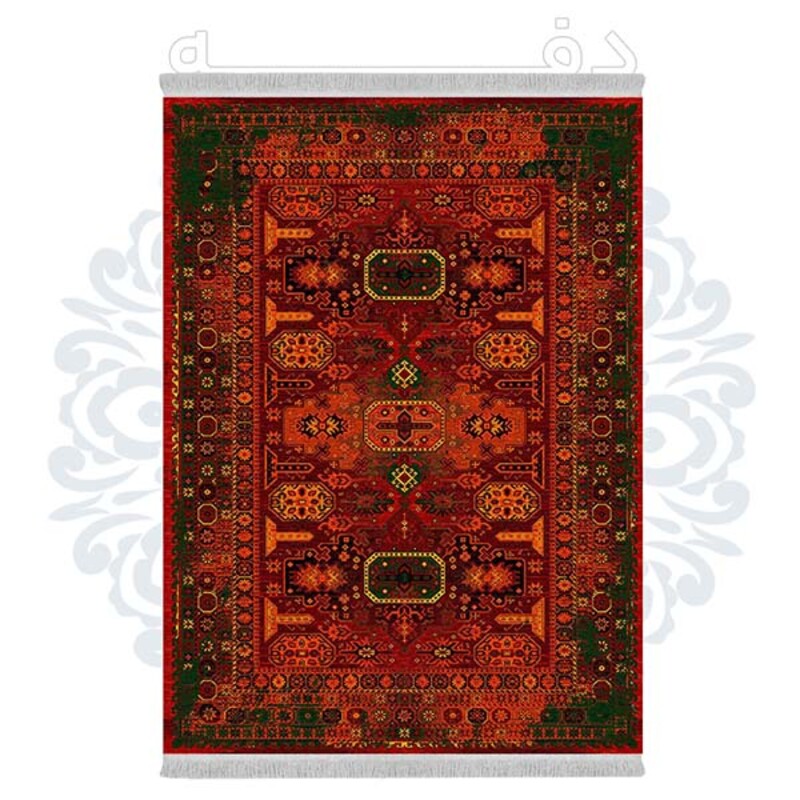 فرشینه دفه از جنس پارچه شانل ترک طرح فانتزی کد TM 461