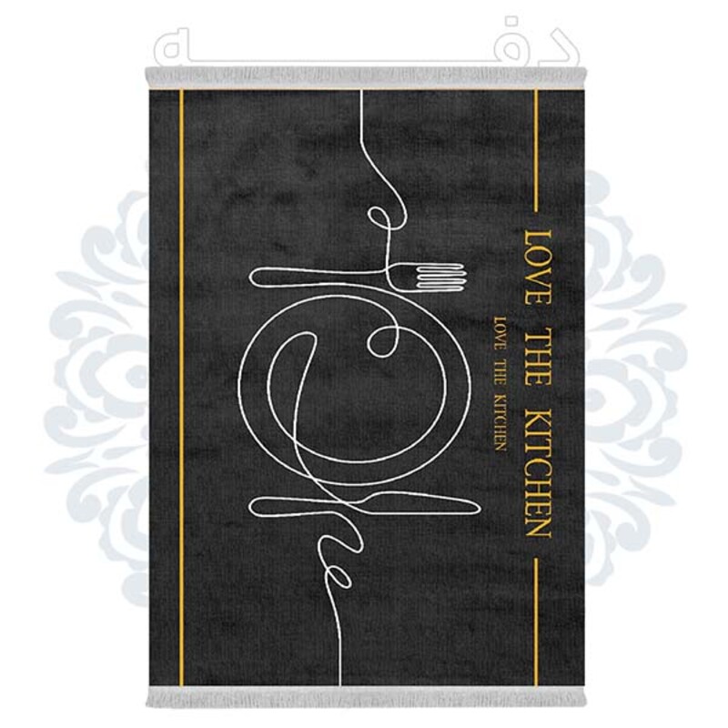 فرشینه دفه از جنس پارچه شانل ترک طرح فانتزی کد TM 466