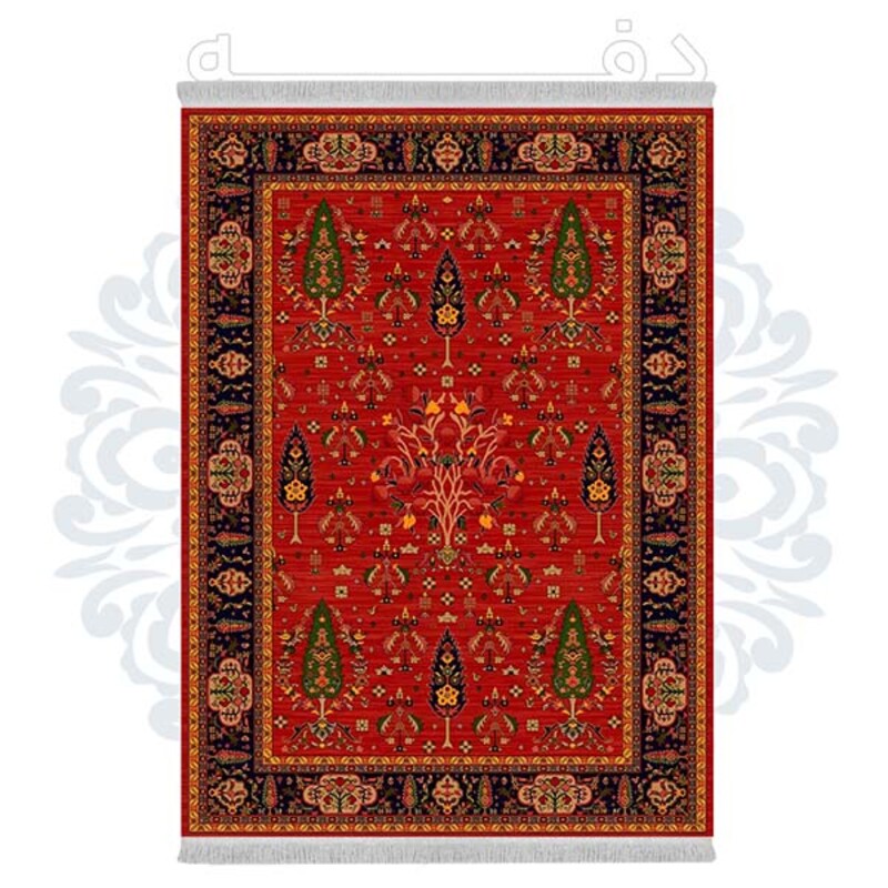 فرشینه دفه از جنس پارچه شانل ترک طرح فانتزی کد TM 468