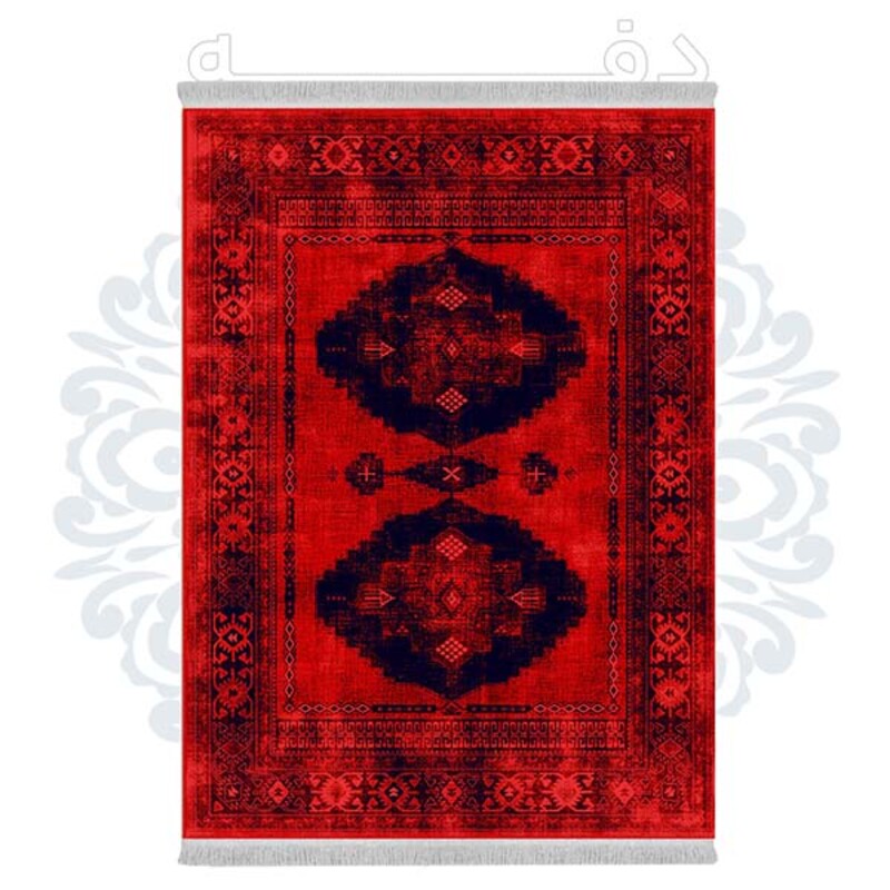 فرشینه دفه از جنس پارچه شانل ترک طرح فانتزی کد TM 471