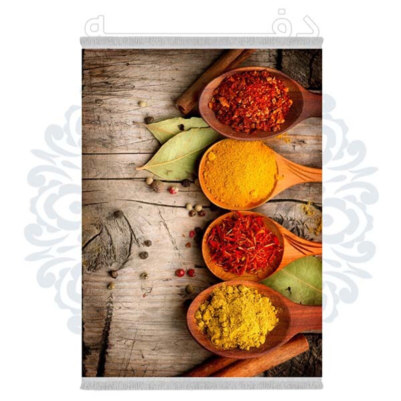 فرشینه دفه از جنس پارچه شانل ترک طرح فانتزی کد TM 476