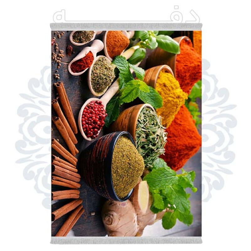 فرشینه دفه از جنس پارچه شانل ترک طرح فانتزی کد TM 480