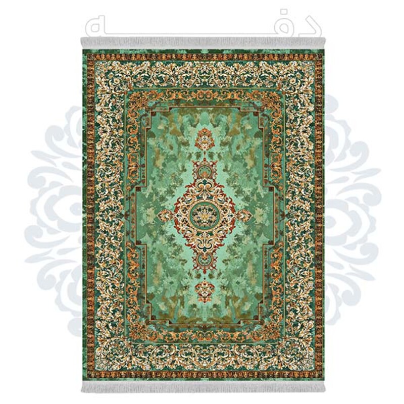 فرشینه دفه از جنس پارچه شانل ترک طرح فانتزی کد TM 495