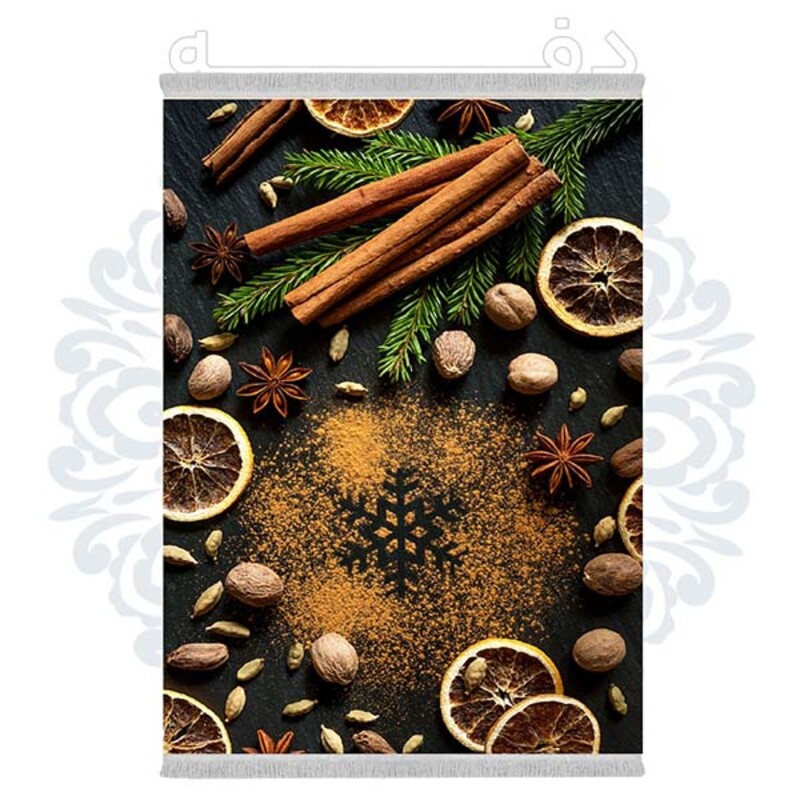 فرشینه دفه از جنس پارچه شانل ترک طرح فانتزی کد TM 496