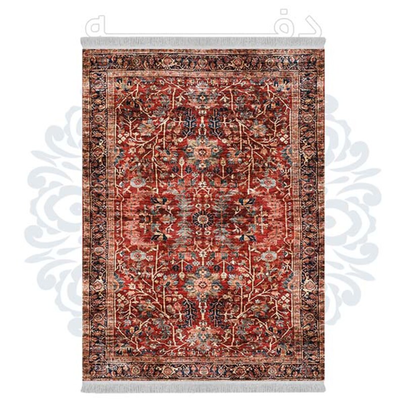 فرشینه دفه از جنس پارچه شانل ترک طرح فانتزی کد TM 498