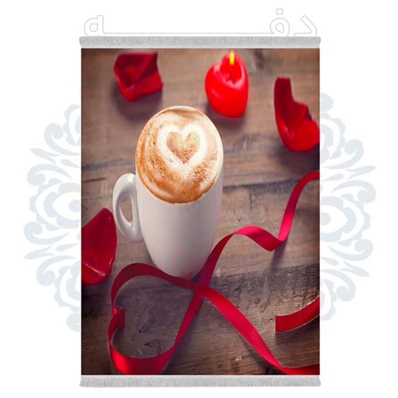 فرشینه دفه از جنس پارچه شانل ترک طرح فانتزی کد TM 501