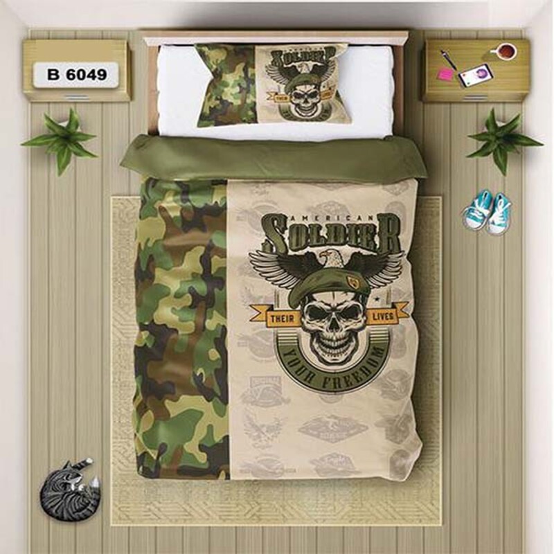 سرویس روتختی یک نفره 4 تکه برند دفه مدل DS27