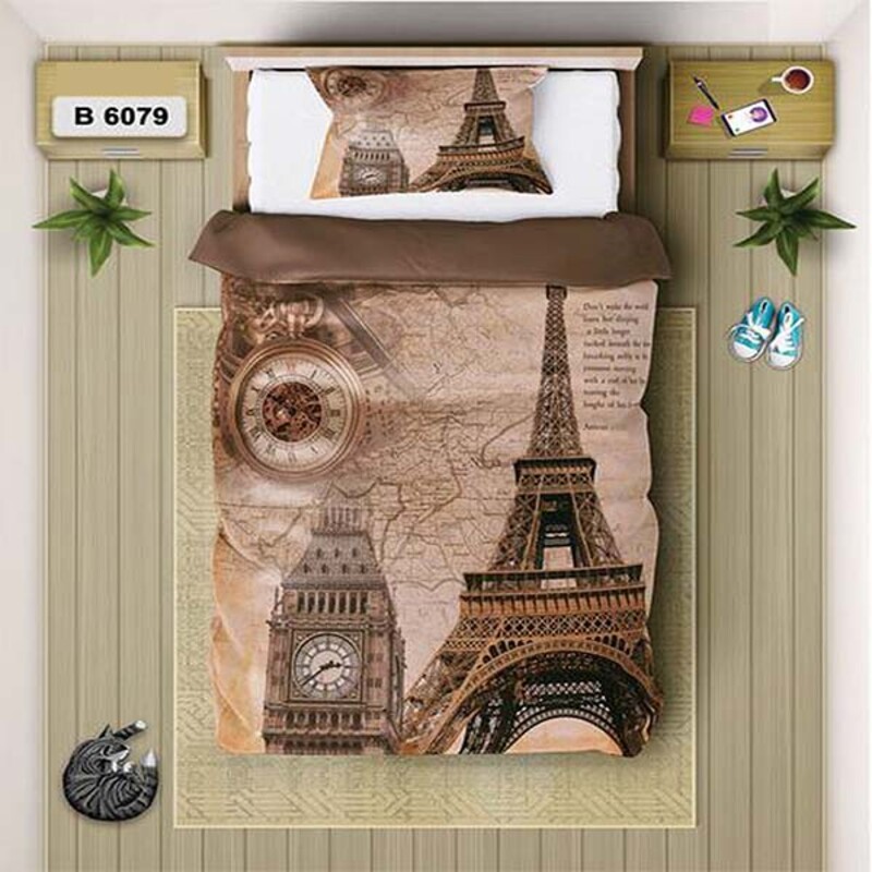 سرویس روتختی یک نفره 4 تکه برند دفه مدل DS57