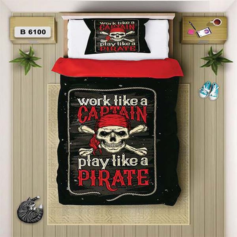 سرویس روتختی یک نفره 4 تکه برند دفه مدل DS78