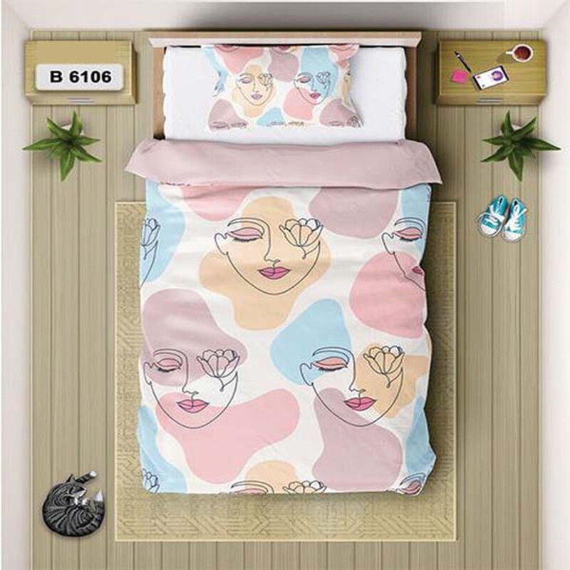 سرویس روتختی یک نفره 4 تکه برند دفه مدل DS84