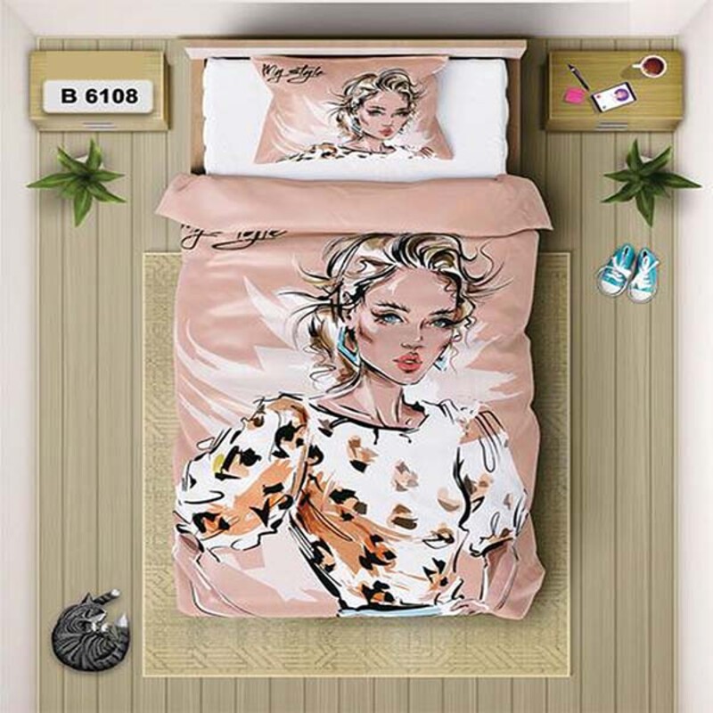 سرویس روتختی یک نفره 4 تکه برند دفه مدل DS86