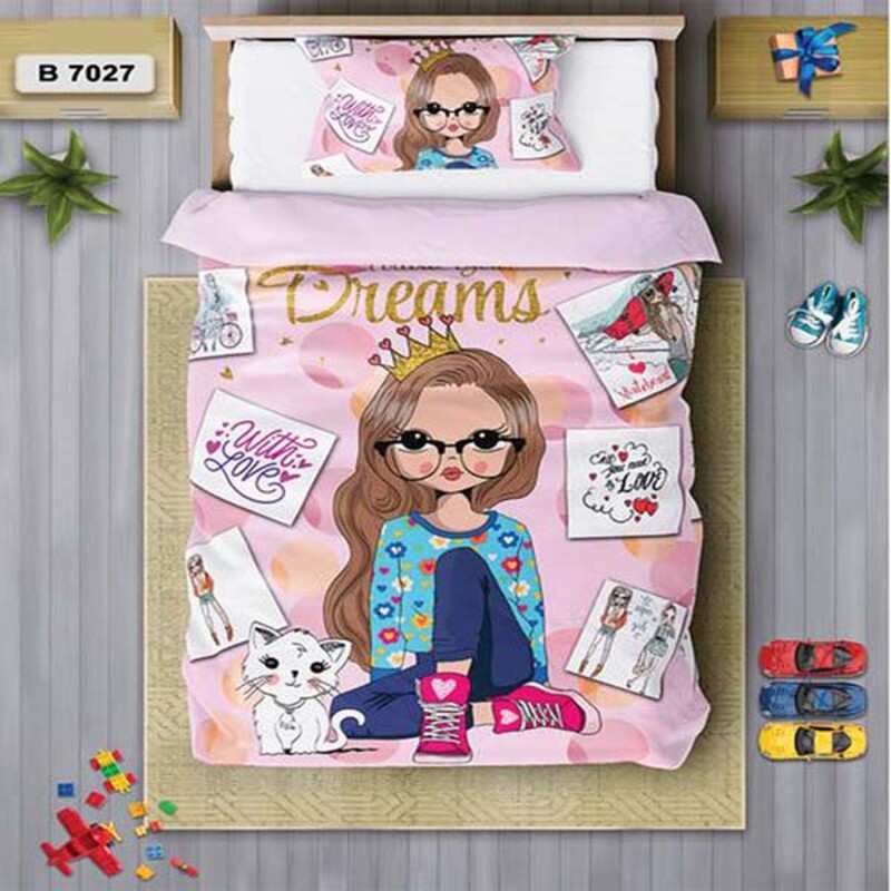 سرویس روتختی یک نفره 4 تکه برند دفه مدل DS119