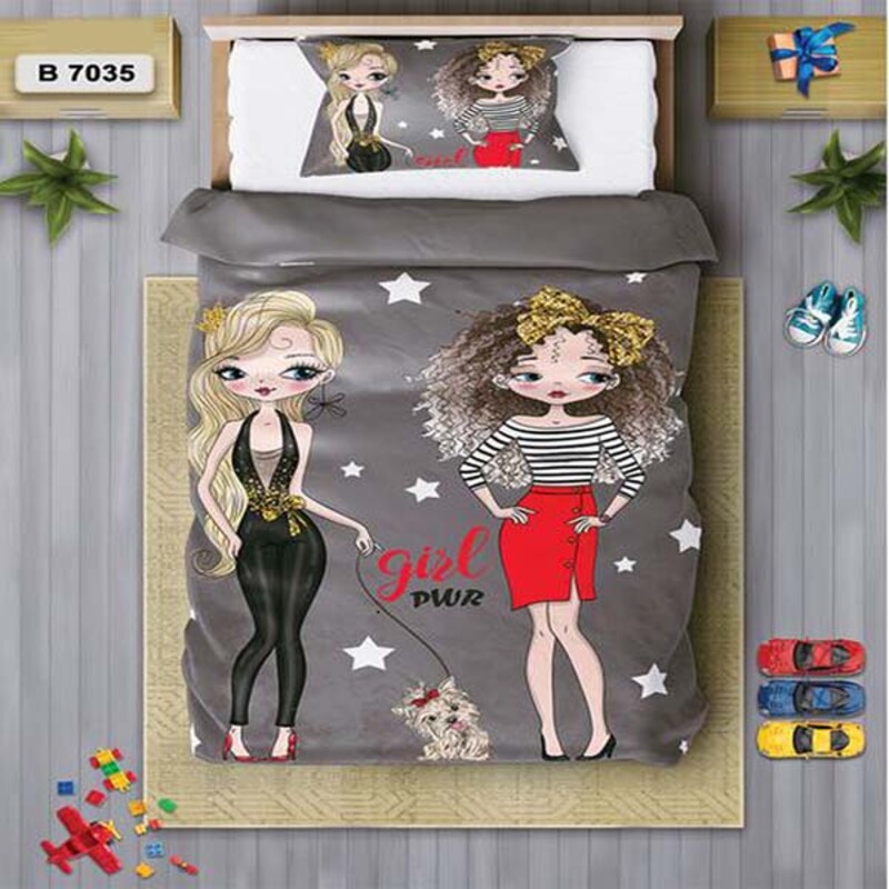 سرویس روتختی یک نفره 4 تکه برند دفه مدل DS127