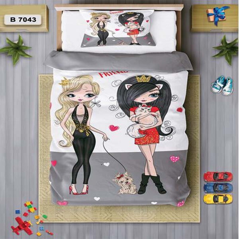 سرویس روتختی یک نفره 4 تکه برند دفه مدل DS135