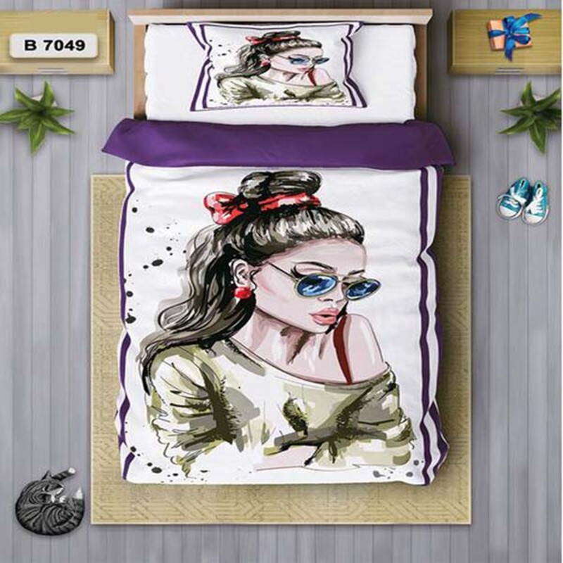 سرویس روتختی یک نفره 4 تکه برند دفه مدل DS141