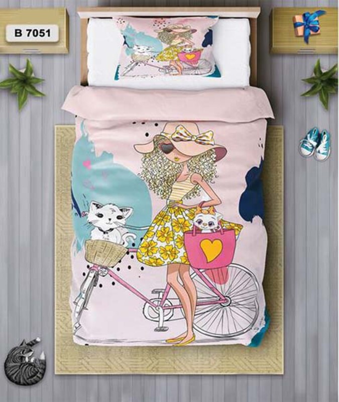 سرویس روتختی یک نفره 4 تکه برند دفه مدل DS145