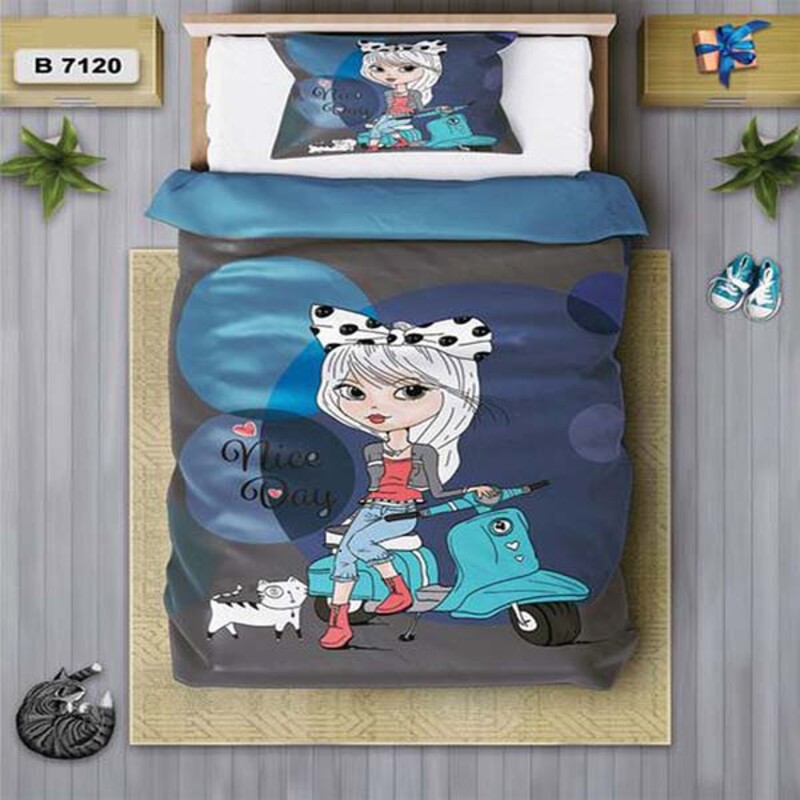 سرویس روتختی یک نفره 4 تکه برند دفه مدل DS189