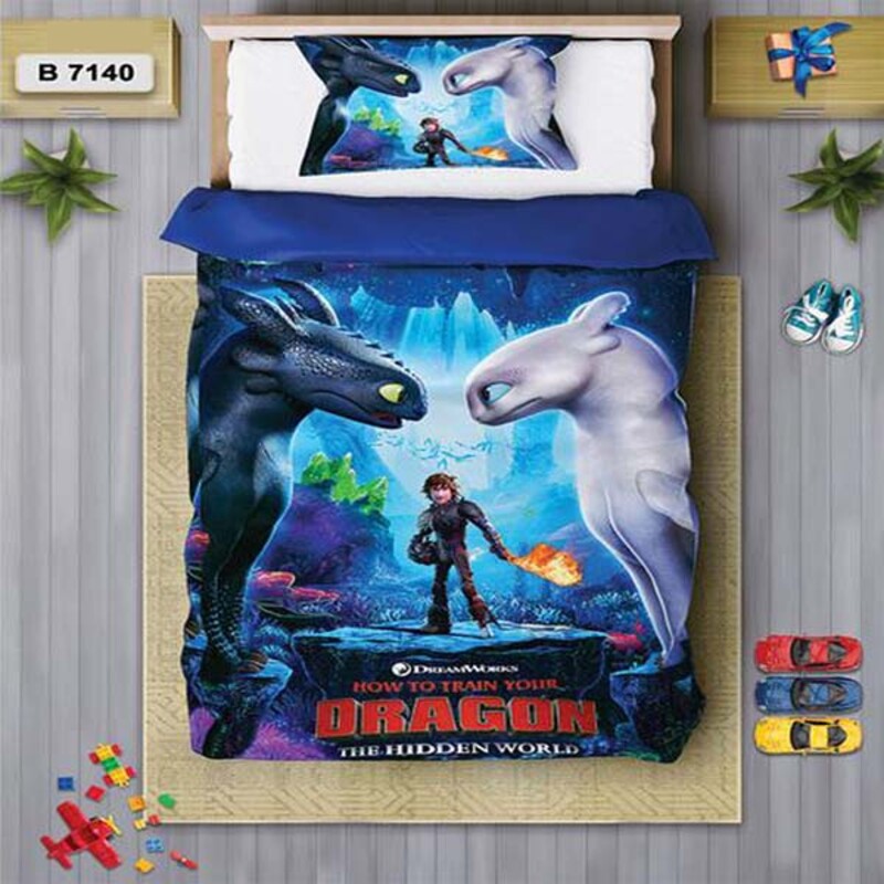 سرویس روتختی یک نفره 4 تکه برند دفه مدل DS210