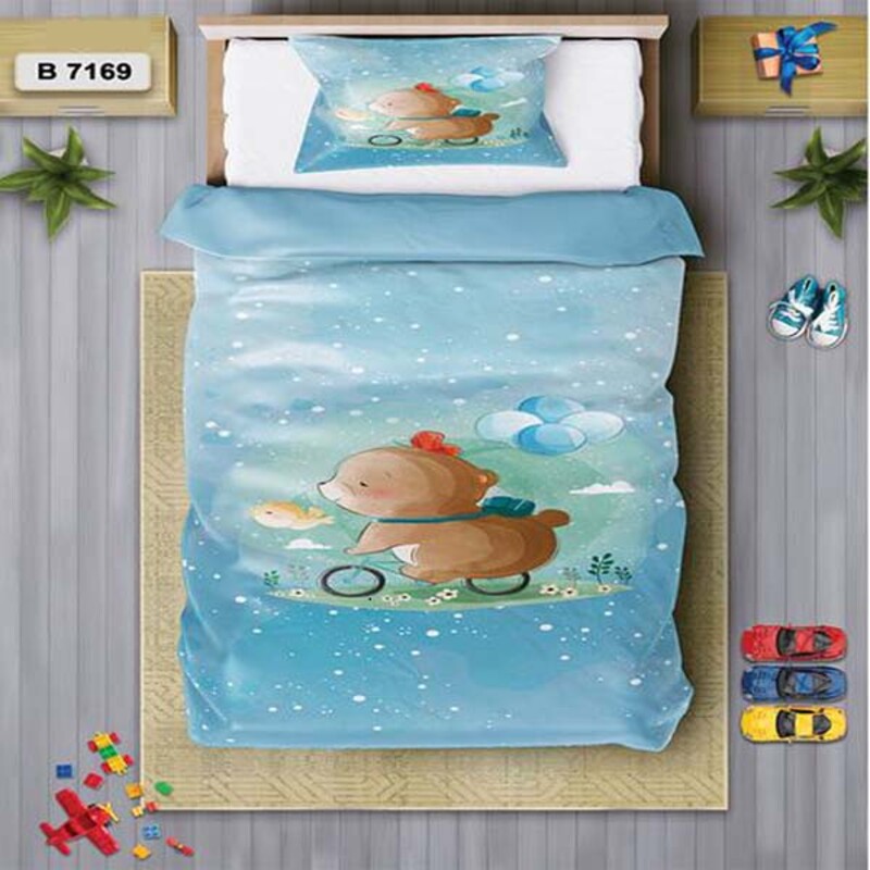 سرویس روتختی یک نفره 4 تکه برند دفه مدل DS238