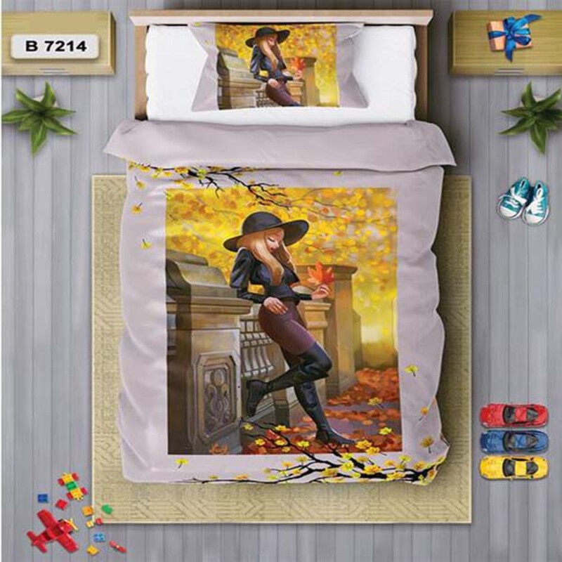 سرویس روتختی یک نفره 4 تکه برند دفه مدل DS283