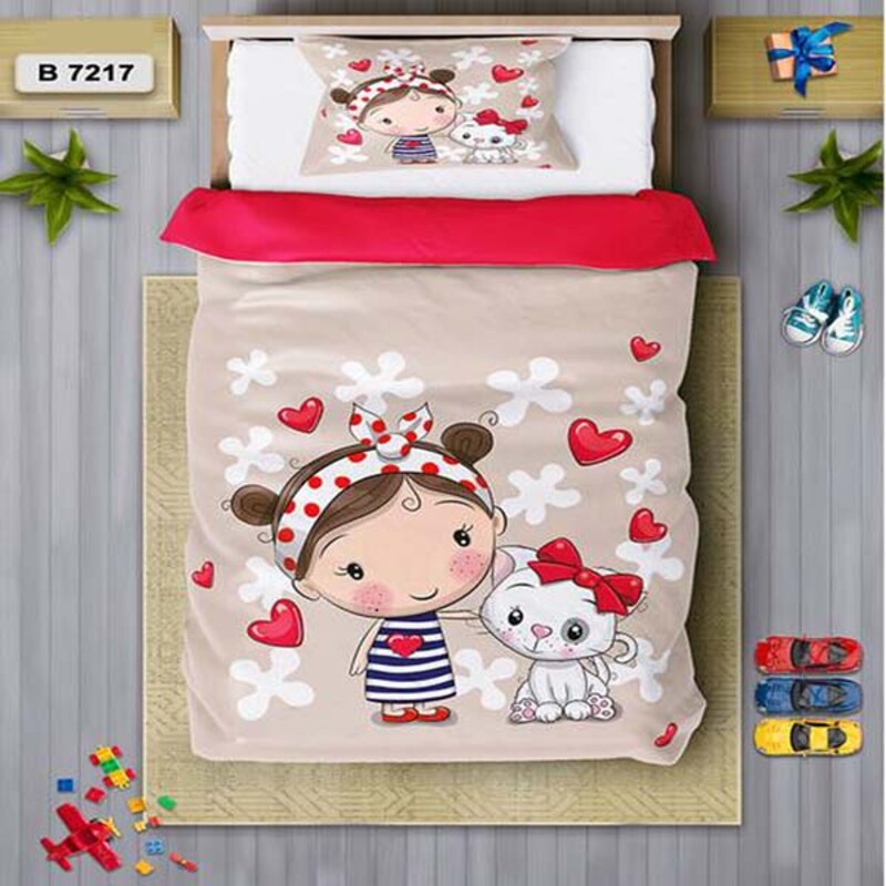 سرویس روتختی یک نفره 4 تکه برند دفه مدل DS286