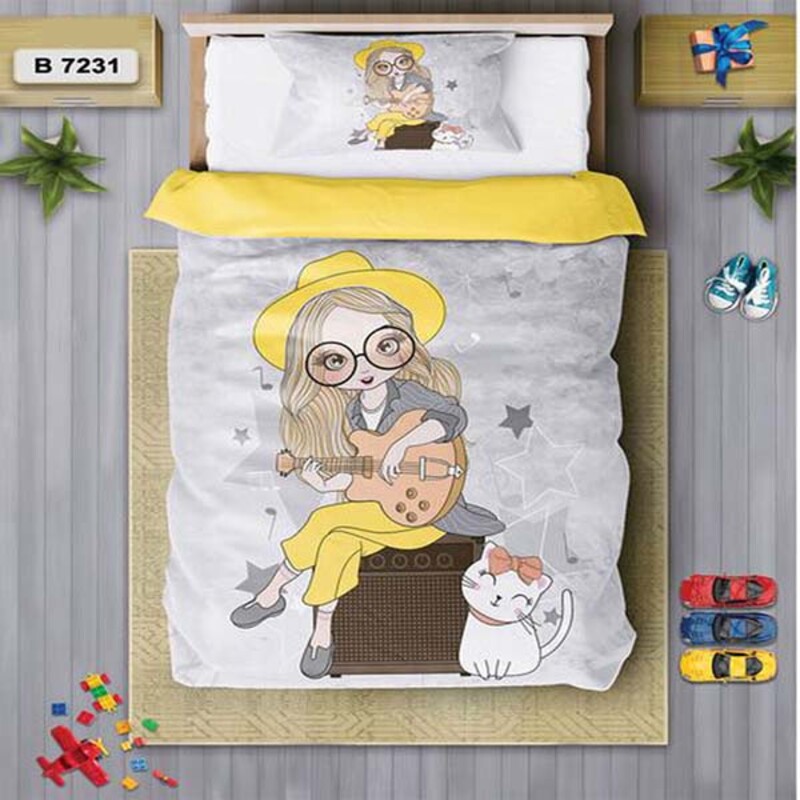 سرویس روتختی یک نفره 4 تکه برند دفه مدل DS300