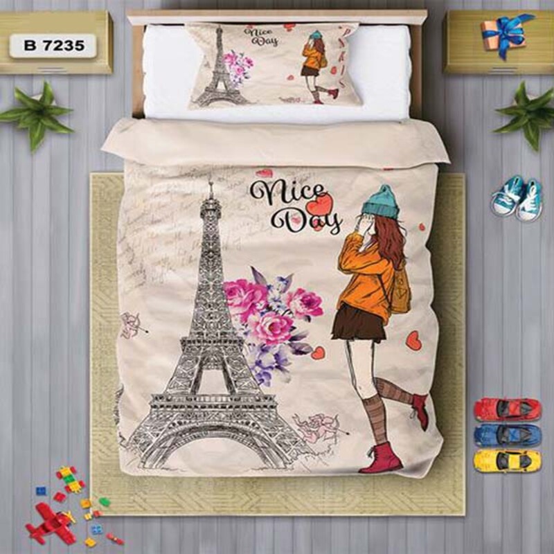 سرویس روتختی یک نفره 4 تکه برند دفه مدل DS305