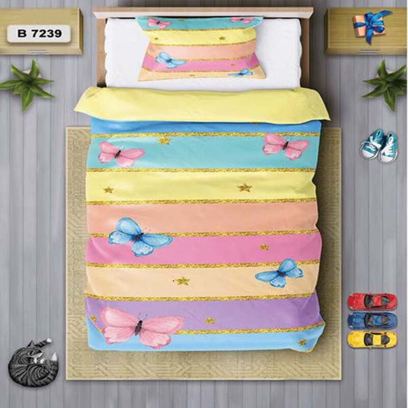 سرویس روتختی یک نفره 4 تکه برند دفه مدل DS307