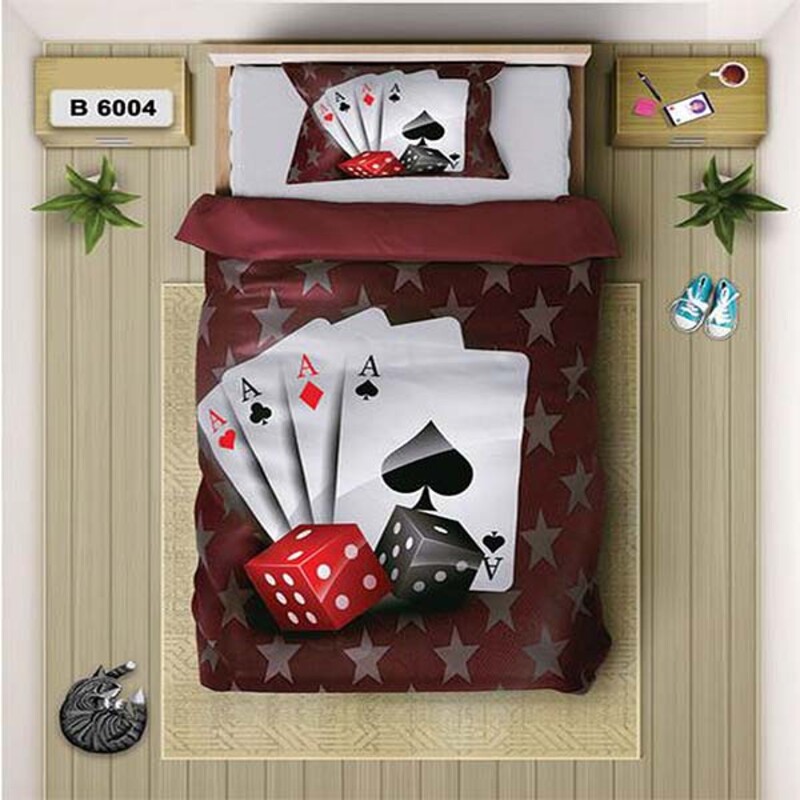 سرویس روتختی یک نفره 4 تکه برند دفه مدل DS318