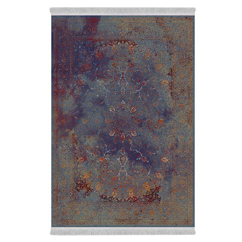 فرشینه دفه از جنس پارچه شانل ترک طرح فانتزی کد 9017