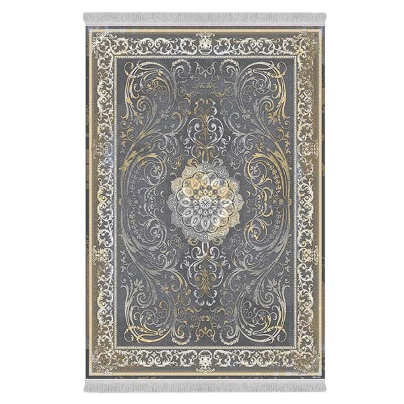 فرشینه دفه از جنس پارچه شانل ترک طرح فانتزی کد 9026