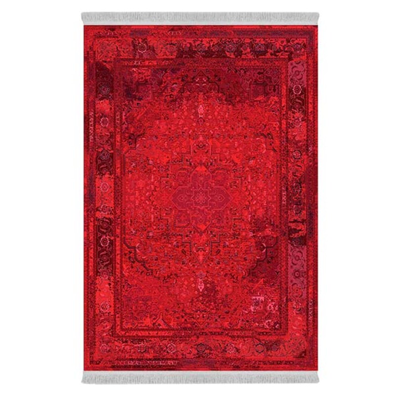 فرشینه دفه از جنس پارچه شانل ترک طرح فانتزی کد 9034